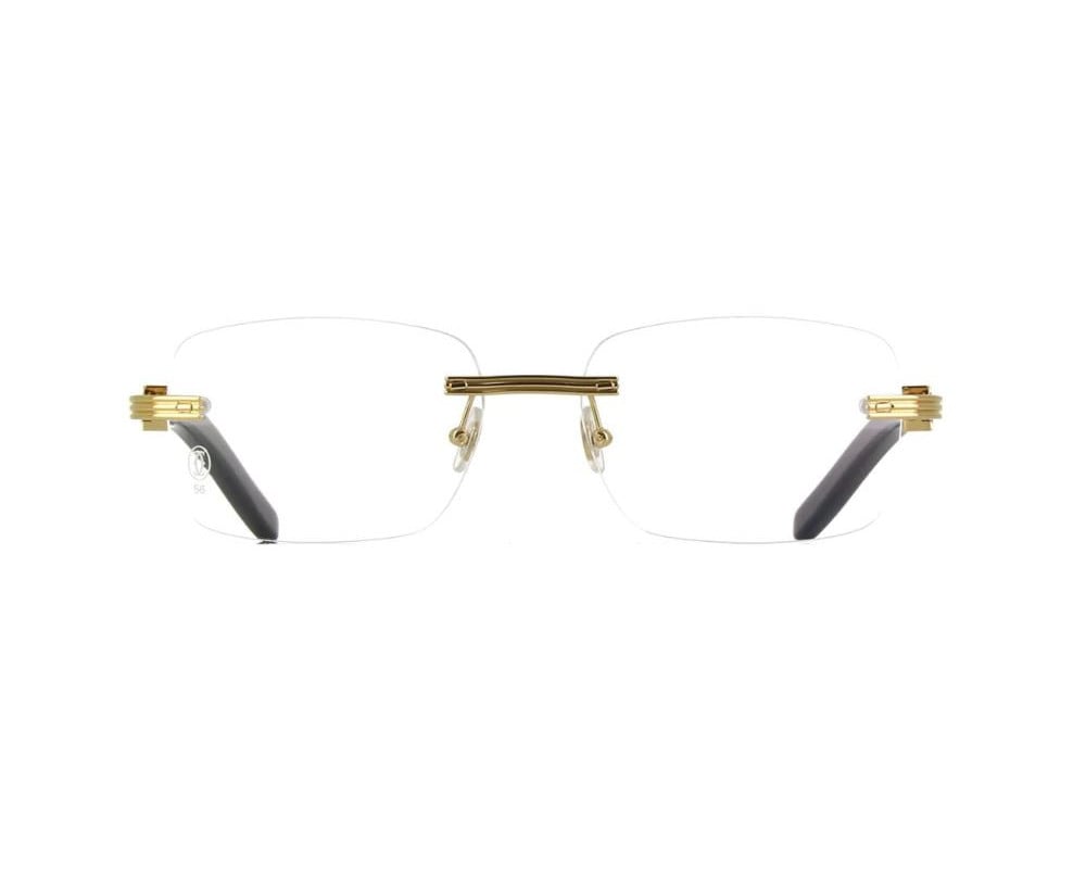 Lunettes de vue Cartier Corne et Bois Première CT0286O