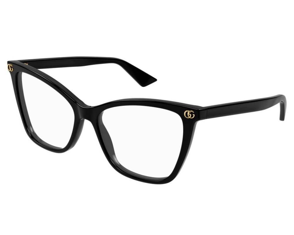 Lunettes de vue Gucci Emblem GG1817O Noir (001) - vue de face