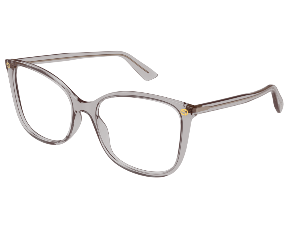 Lunettes de vue Gucci Lettering GG0026O Noir - vue arrière