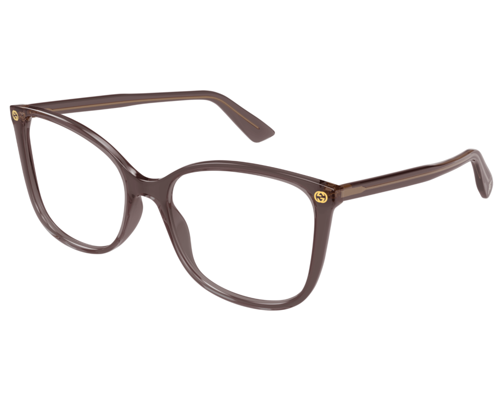 Lunettes de vue Gucci Lettering GG0026O Noir - détail des branches