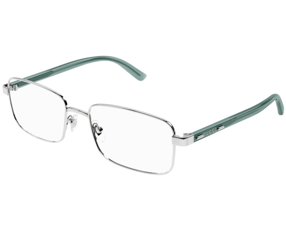 Lunettes de vue Gucci Lettering GG1586O Doré - détail des branches