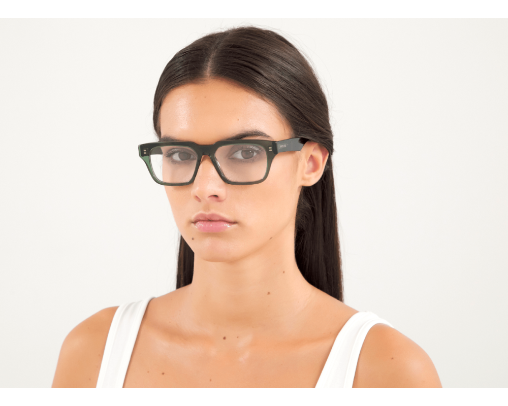 Lunettes de vue Gucci Logo GG0963O Noir - vue arrière