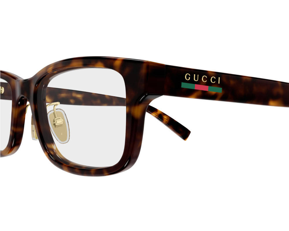 Lunettes de vue Gucci Logo GG2143OJ Noir - détail des branches