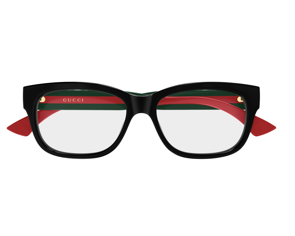 Lunettes de vue Gucci Sign GG0278OAN Noir - vue de profil