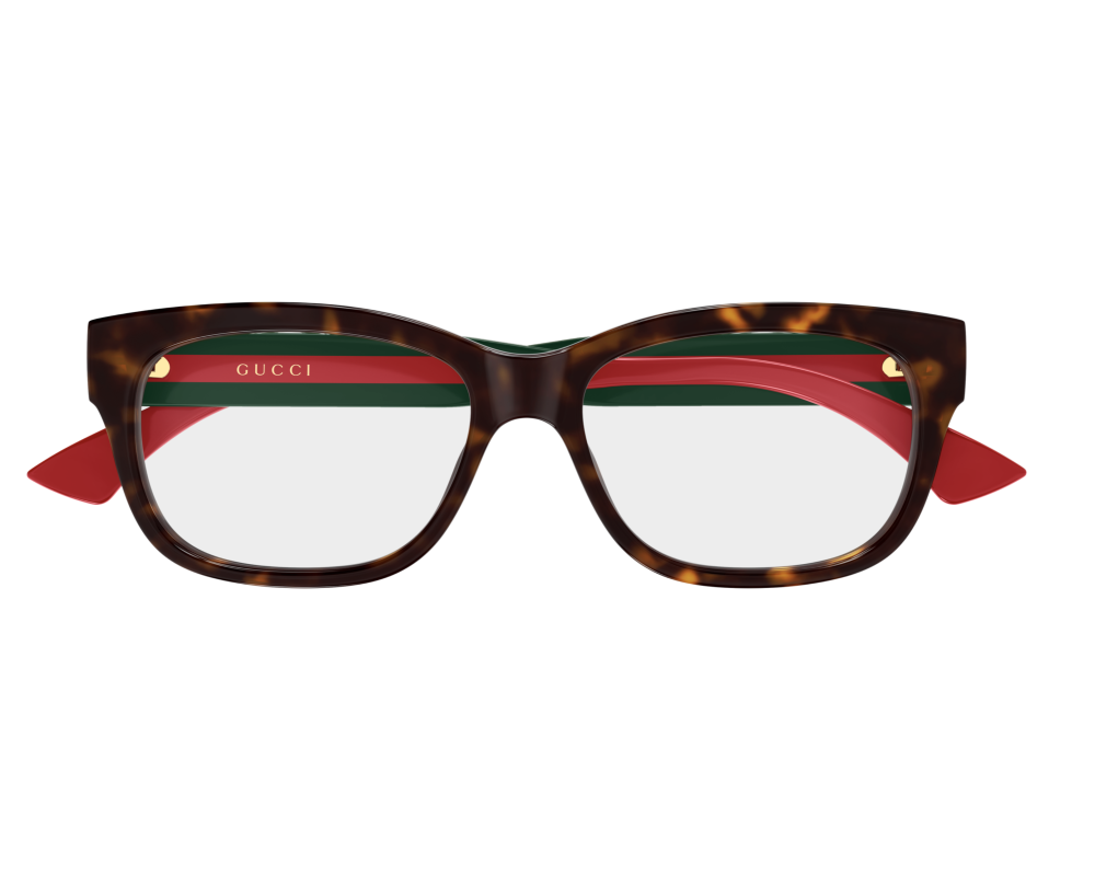 Lunettes de vue Gucci Sign GG0278OAN Noir - vue arrière